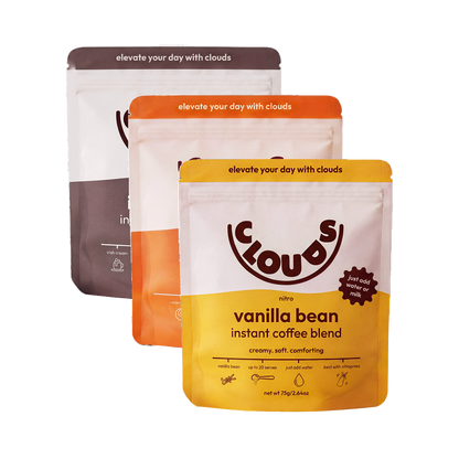 clouds iced coffee mix